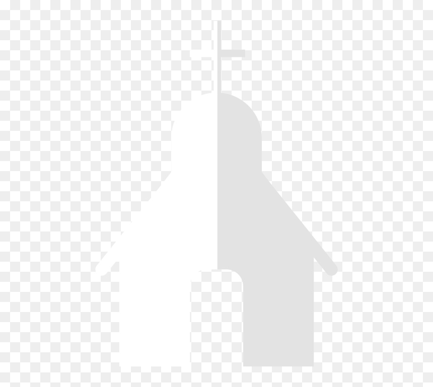 Church Icon-01 - Cross, HD Png Download - white home icon png