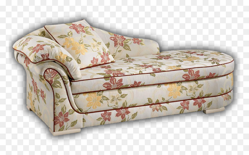 Printed Sofa Fabric, HD Png Download - modern sofa png