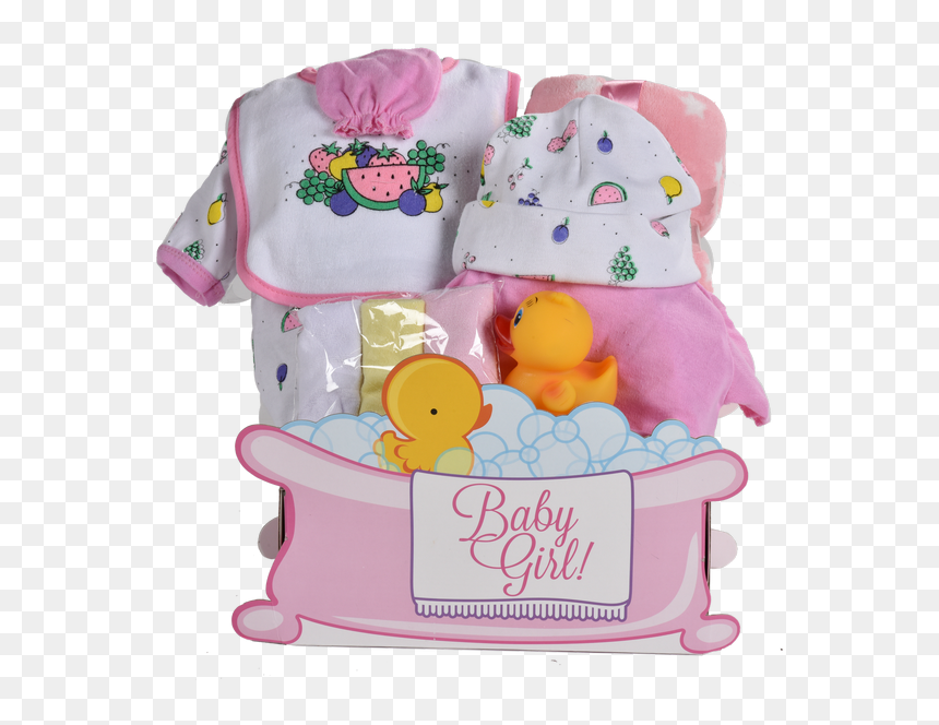 Newborn Baby Girl Gift Baskets - Toy, HD Png Download - newborn baby png