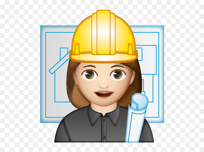 Cartoon, HD Png Download - construction worker icon png