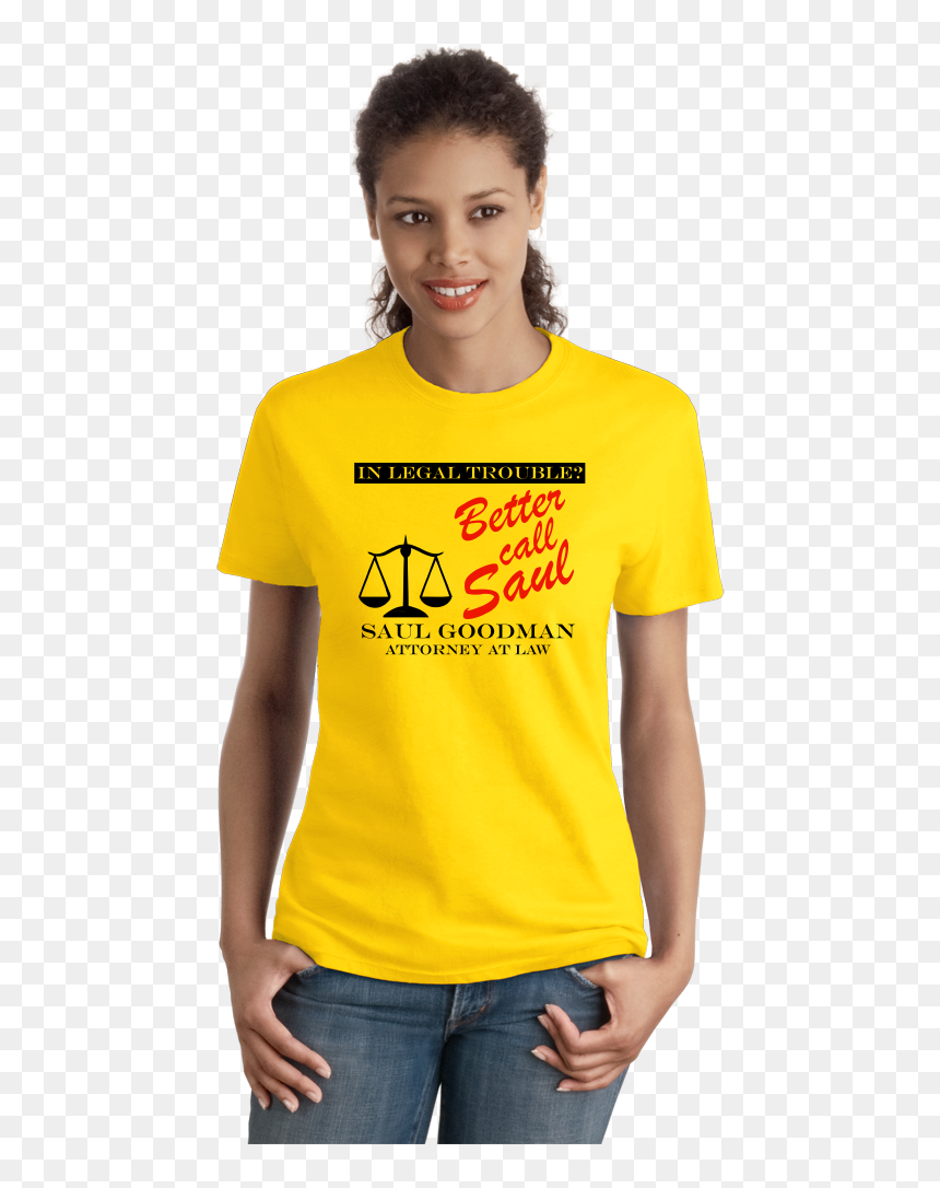 Pink T Shirt Model, HD Png Download - better call saul png