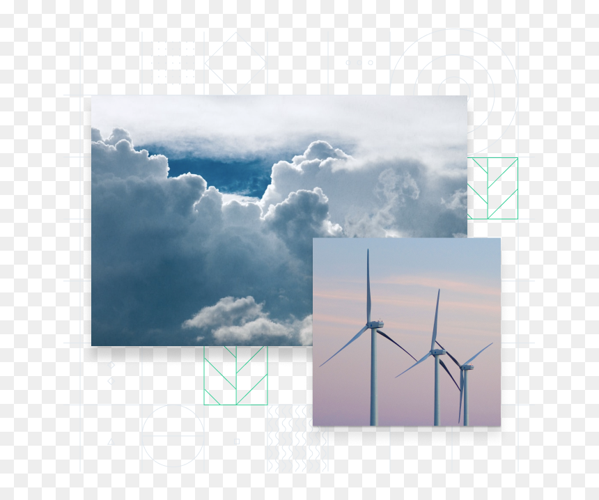 Cloudporn, HD Png Download - wind mill png