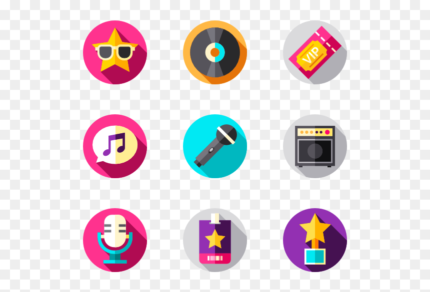 Festival Pass Icons, HD Png Download - concert icon png