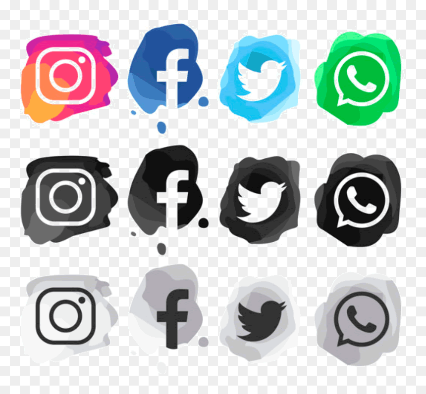 Social Media Marketing, HD Png Download - media icons png