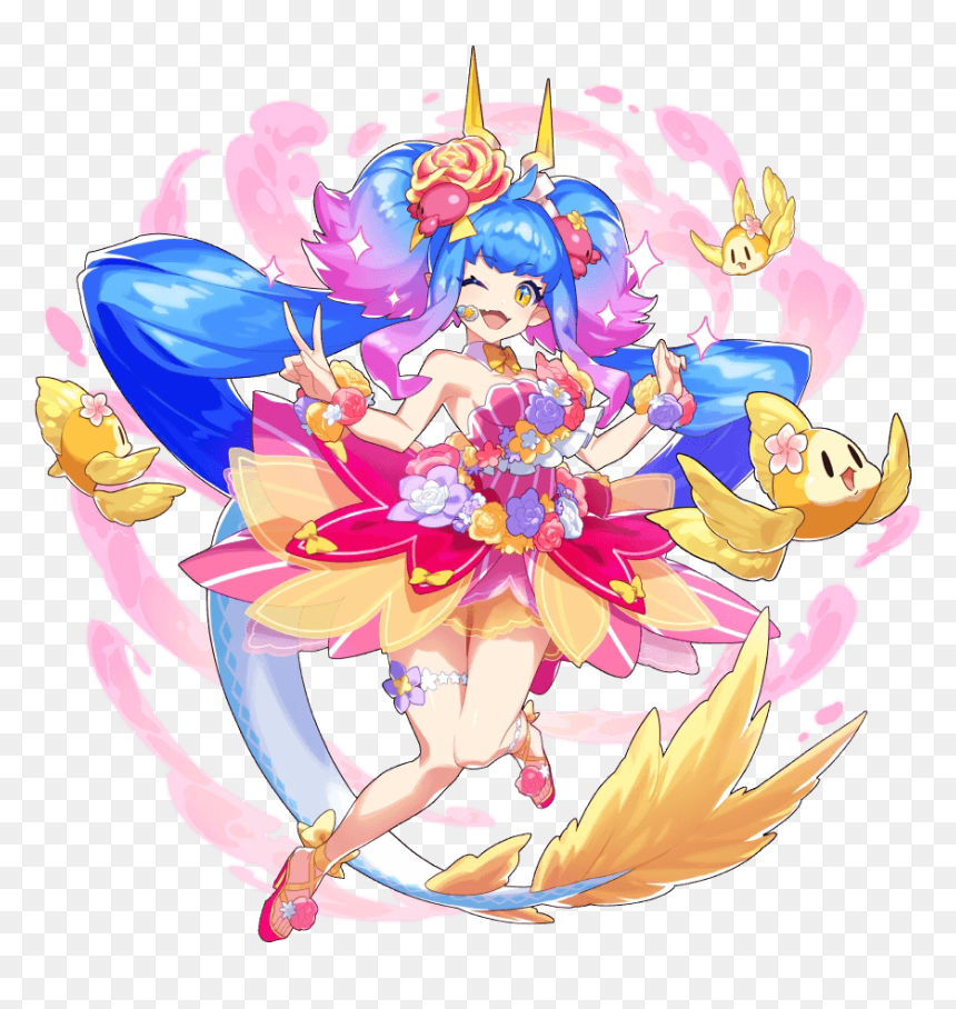 Pop Star Siren Dragalia, HD Png Download - anime base png