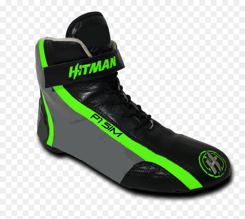 New Product Hitman P1 Sim Shoes, HD Png Download - neon green png