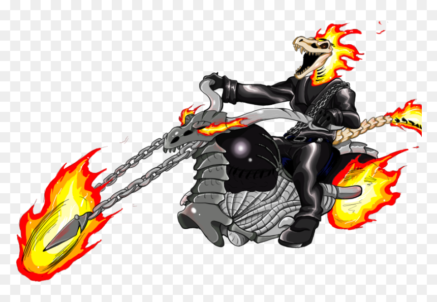 Ghost Rider Becky - Portable Network Graphics, HD Png Download - ghost rider logo png