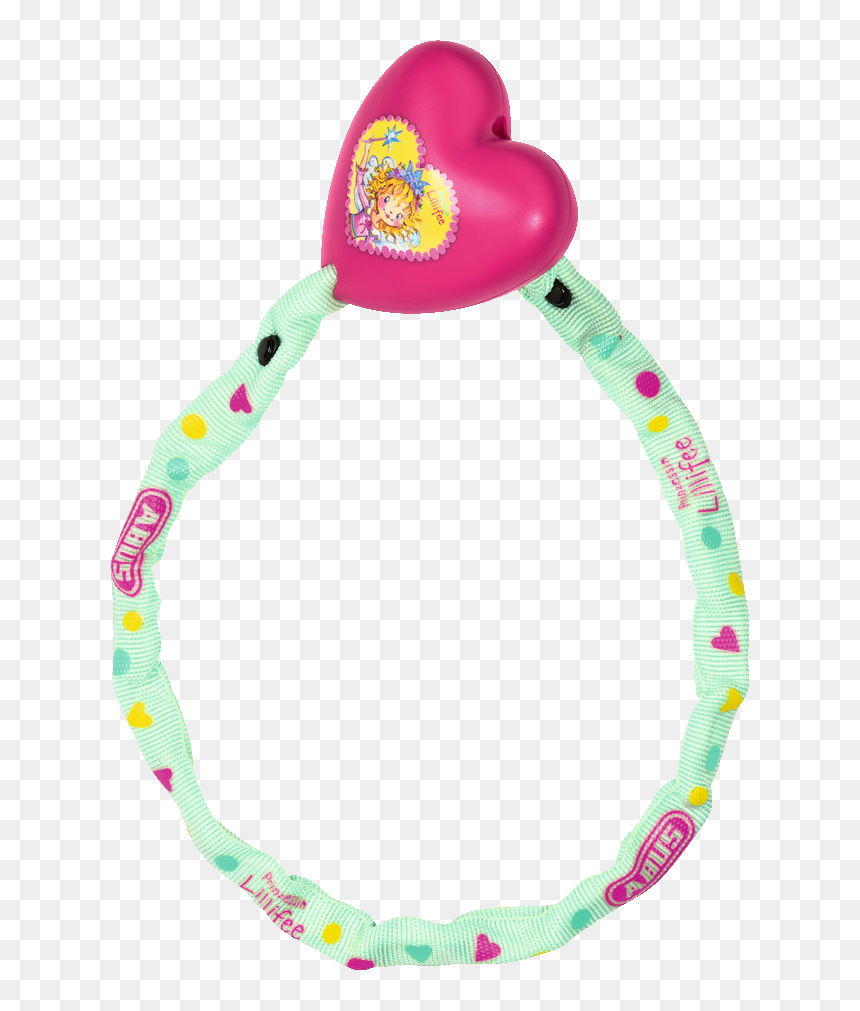 Chain Lock 1510/60 Princess Lillifee - Fahrradschloss Kinder Abus, HD Png Download - baby princess png