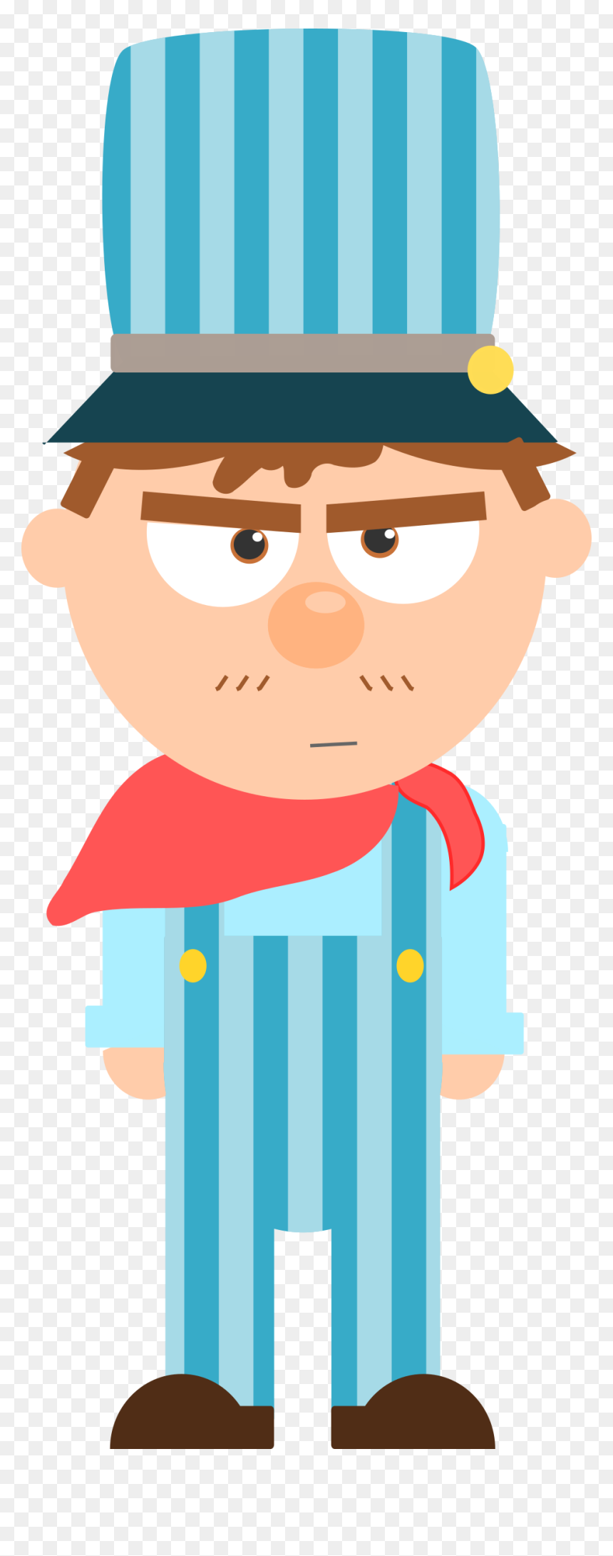 Clipart Clipart Train Conductor - Train Conductor Png, Transparent Png - conductor png