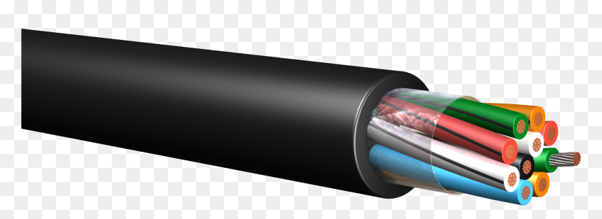 600v/1kv Multi-conductor Conductor Control Cable, Unarmored - Networking Cables, HD Png Download - conductor png