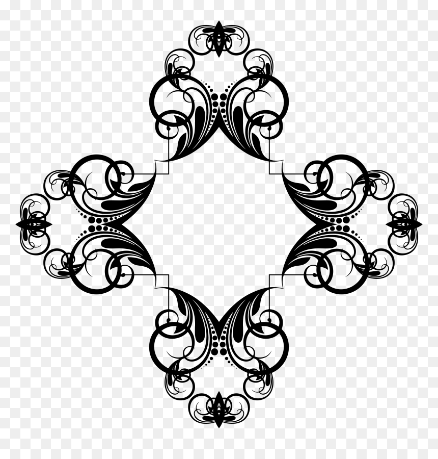 Design Border Decorative Clipart Png, Transparent Png - emoji assustado png