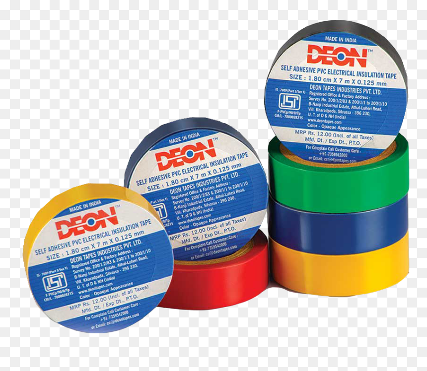Insulation Tape Manufacturers In India, HD Png Download - adhesive tape png