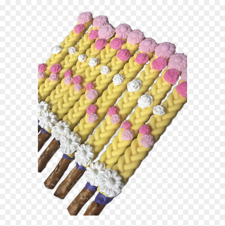 Rapunzel Chocolate Covered Pretzels, Hair, Disney, - Chocolate Covered Pretzel Rods, HD Png Download - rapunzel tangled png