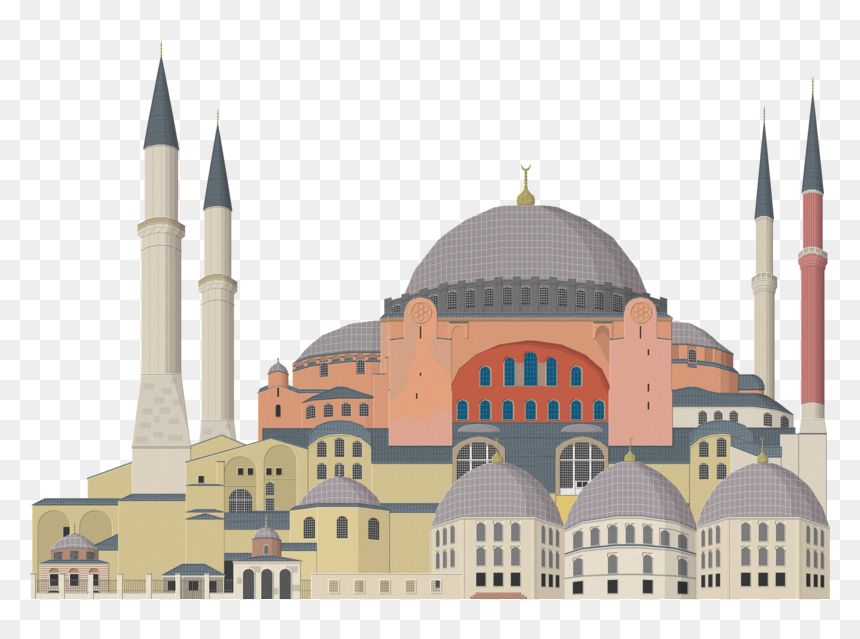 Hagia Sophia By Herbertrocha - Hagia Sophia Vector Png, Transparent Png - sofia png