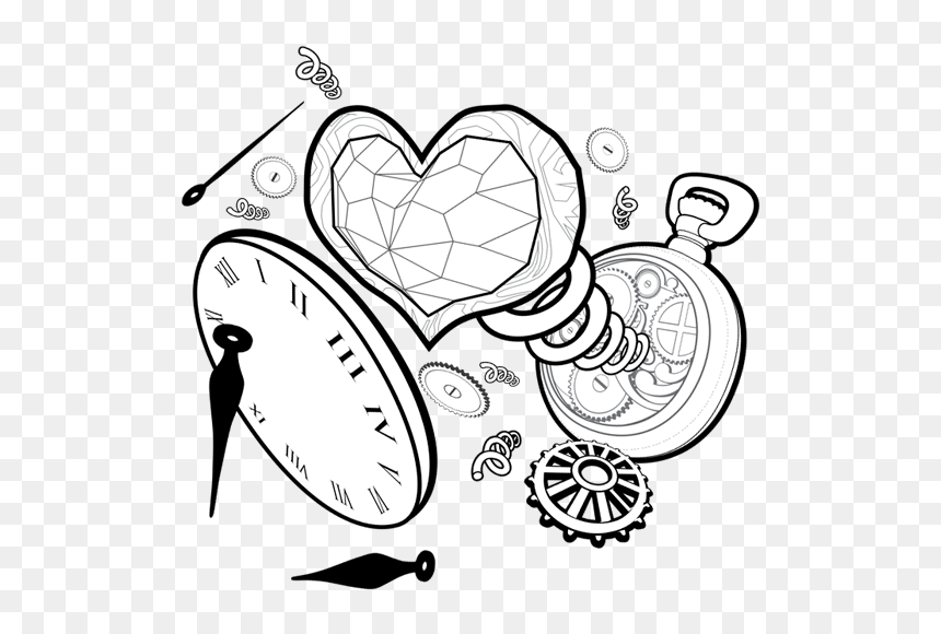 /m/02csf Drawing Line Art Cartoon Clip Art - Line Art, HD Png Download - karma.png