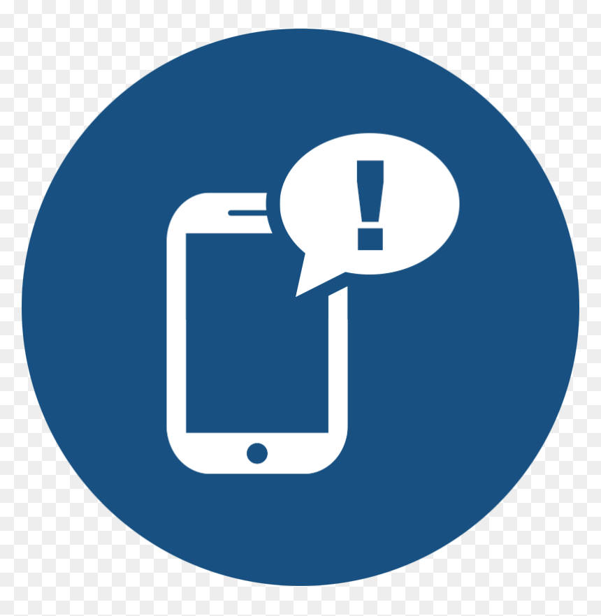 Transparent Notification Icon Png - Phone Notification Icon Png, Png Download - notifications icon png