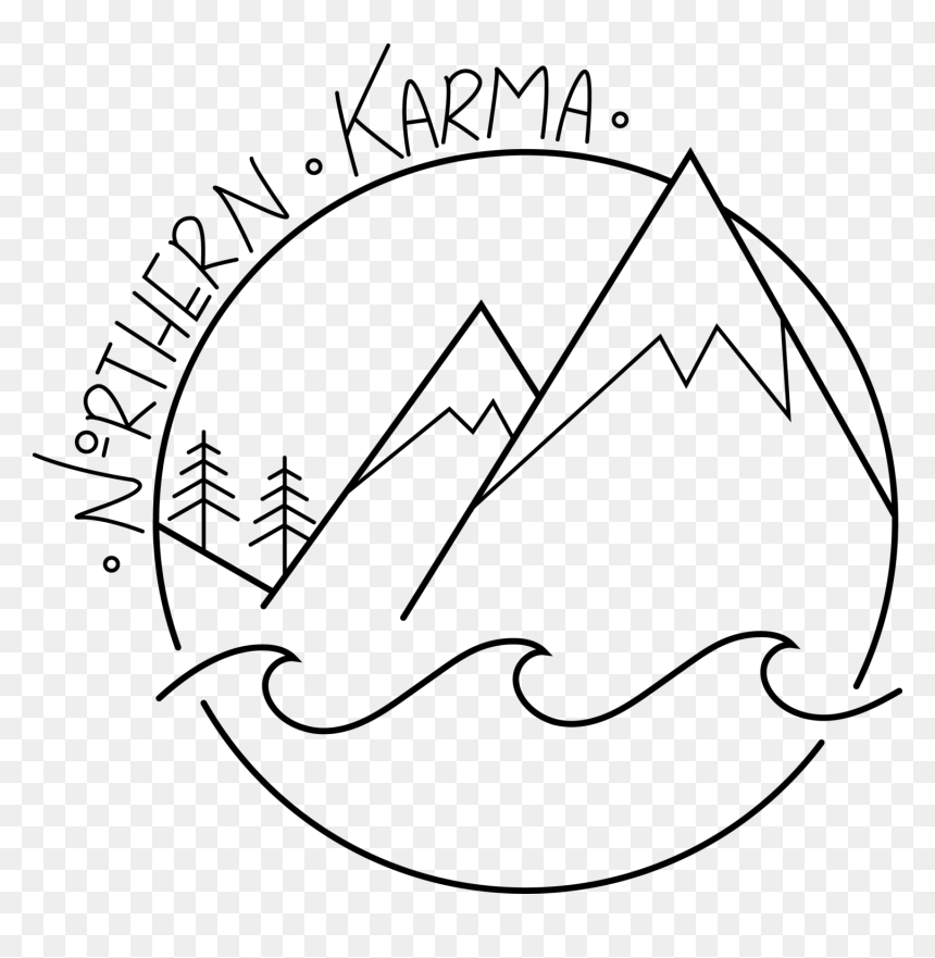 Nuts Drawing Karma Clip Freeuse Library - Line Art, HD Png Download - karma.png