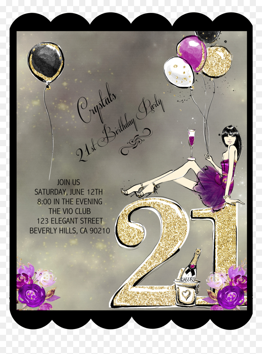 Calligraphy, HD Png Download - birthday ribbons png