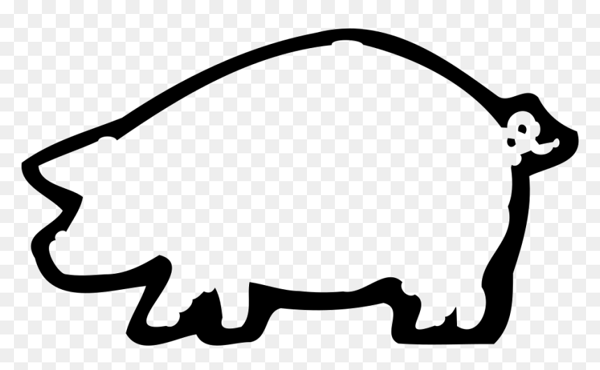 Pig - Porco Linhas Png, Transparent Png - pig icon png