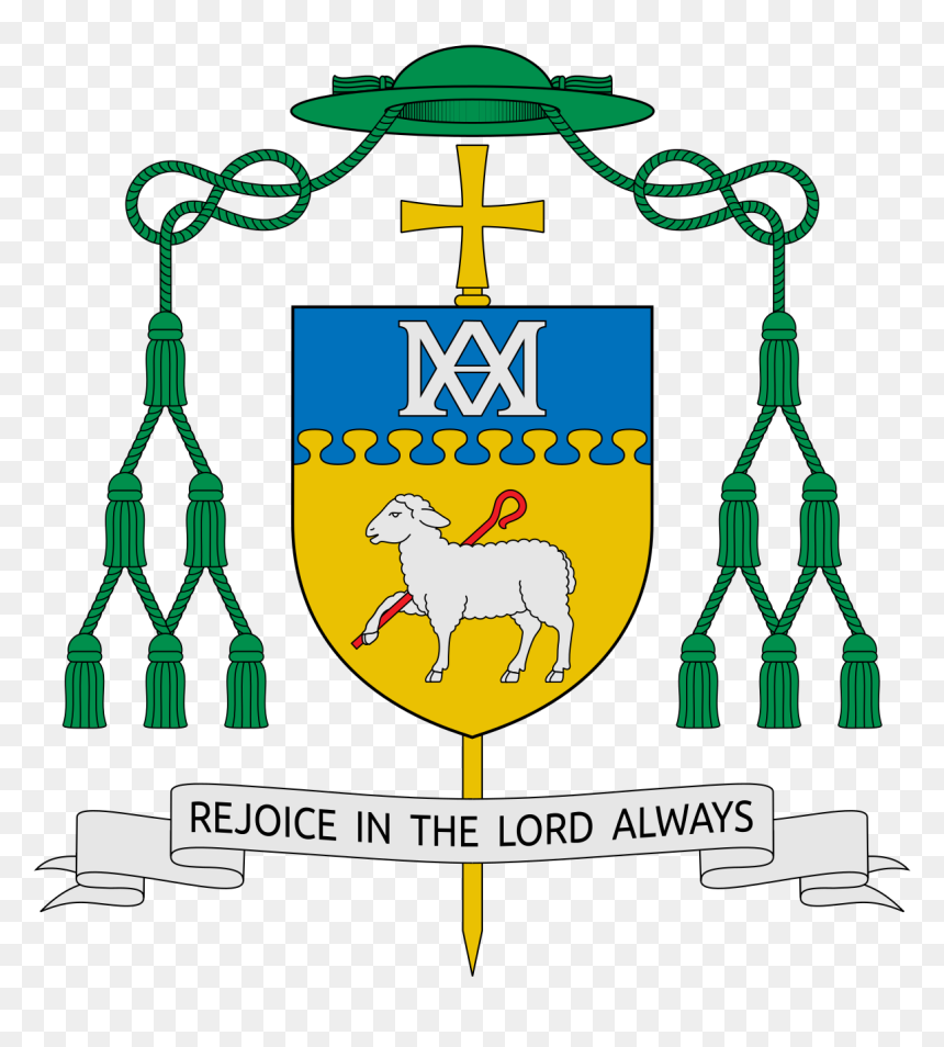 Bishop Oscar Jaime Florencio Clipart , Png Download - Bishop Deliman Coat Of Arms, Transparent Png - oscars statue png