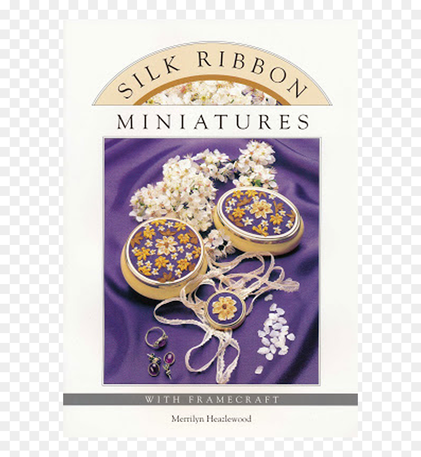 Silk Ribbon Cover - Embroidery, HD Png Download - silk ribbon png