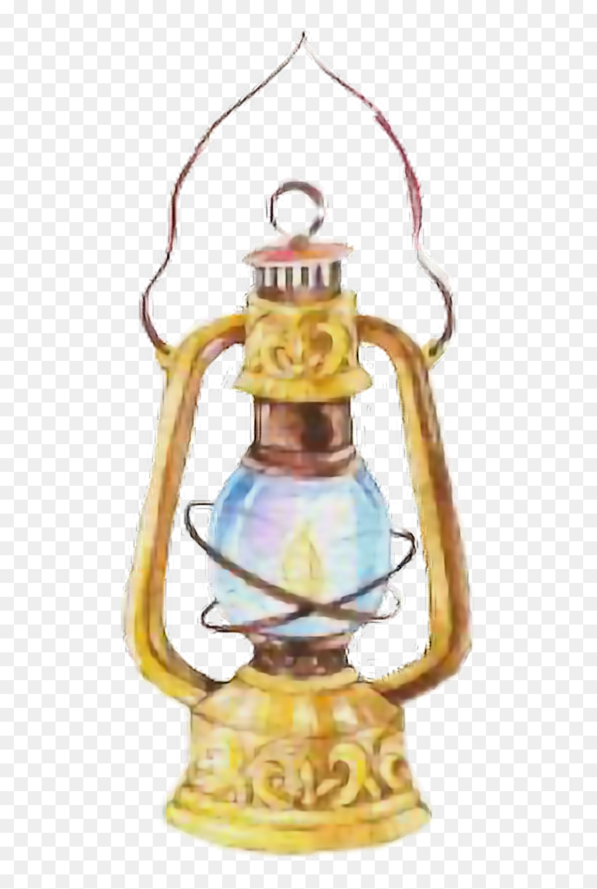 #lantern #watercolor #light #camping #ornate #lighteffect - Watercolor Painting, HD Png Download - gold light effect png