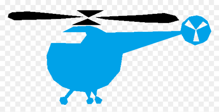 Silhouette,area,artwork - Helicopter, HD Png Download - helicopter icon png
