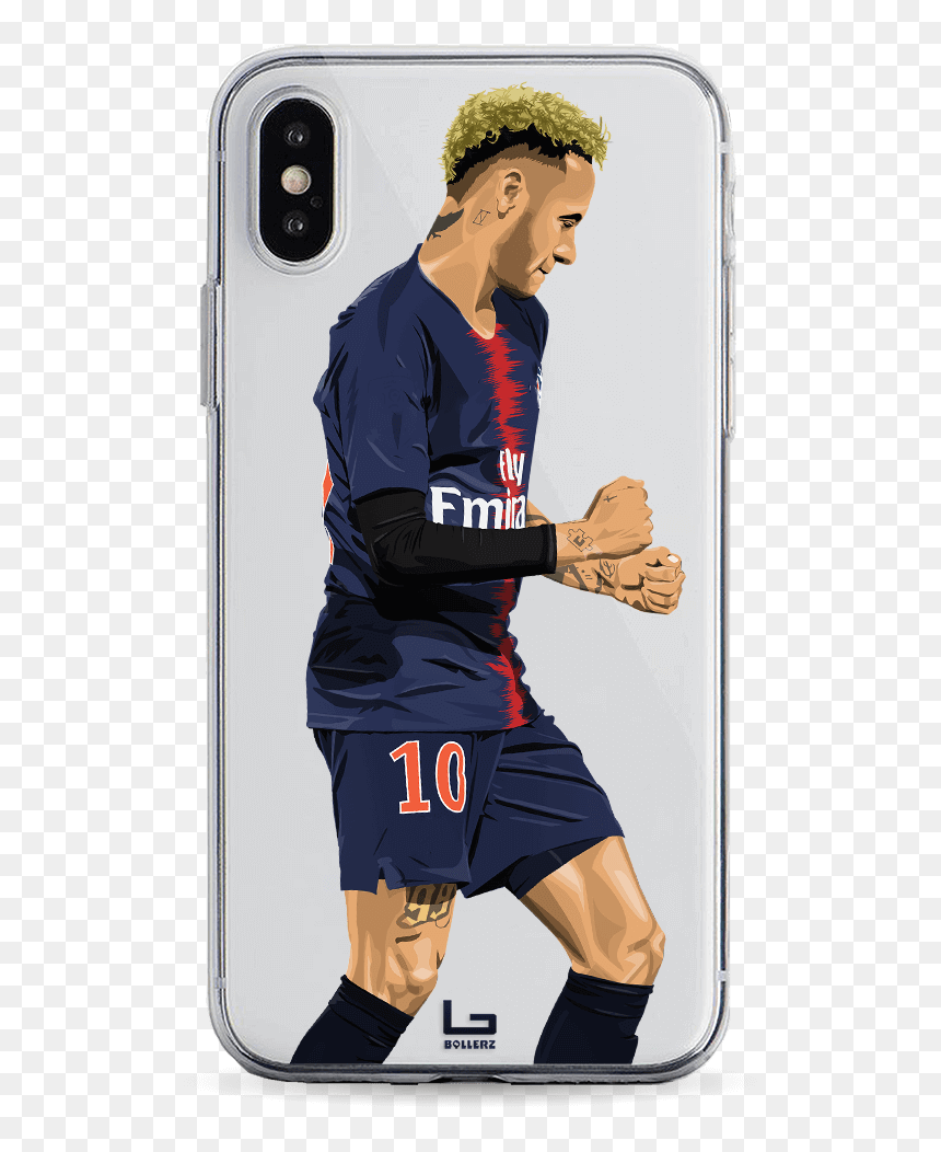 Neymar Vs Monaco Phone Case - Smartphone, HD Png Download - neymar psg png
