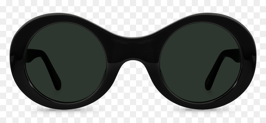 Plastic, HD Png Download - black oval frame png