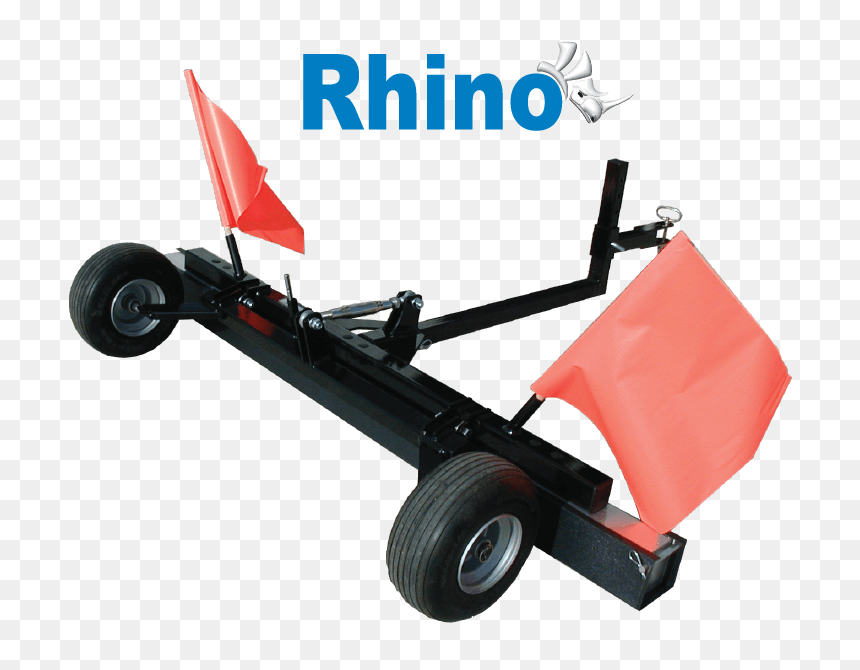 Rhino Magnetic Sweeper Bluestreak Euqipment 750px - Tow Behind Magnetic Sweeper, HD Png Download - sweeper png