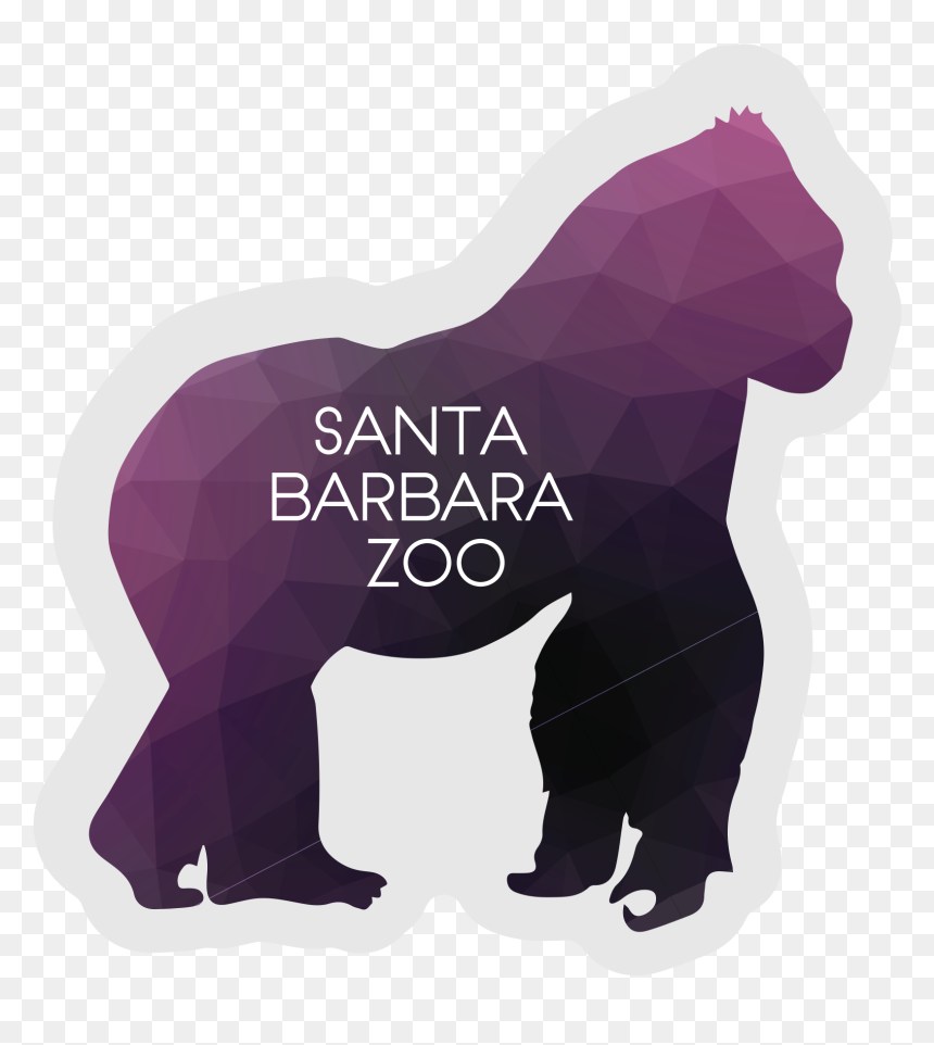Gorilla Silhouette Png, Transparent Png - gorilla silhouette png