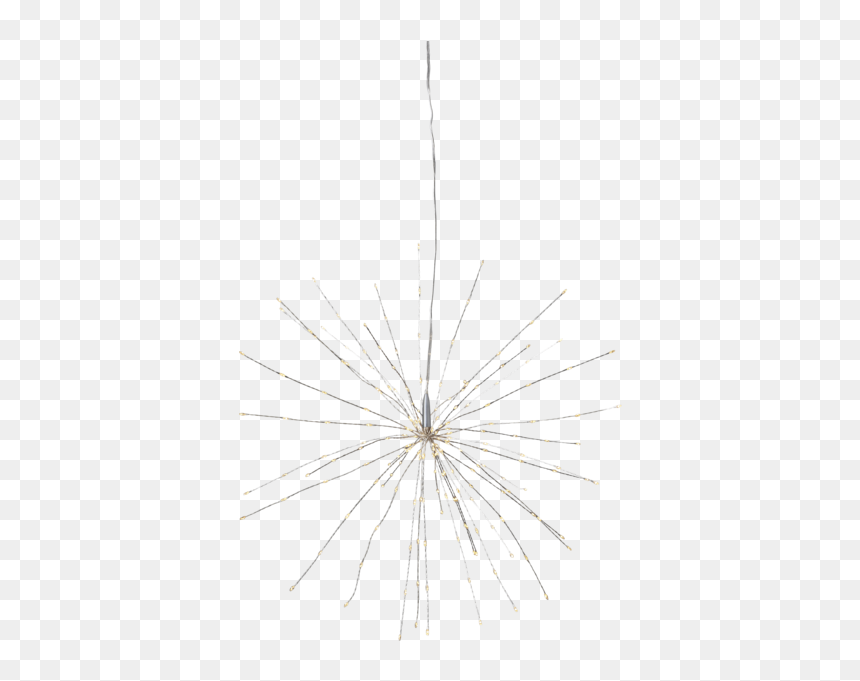Hanging Decoration Firework - Circle, HD Png Download - white firework png