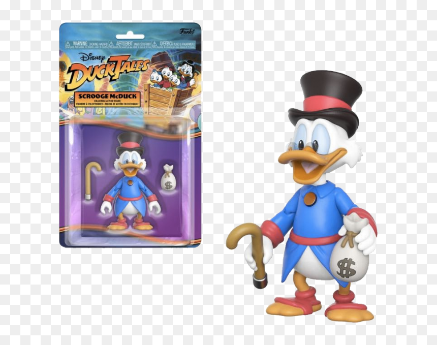 Funko Action Figure Disney Afternoon - Scrooge Mcduck Action Figure, HD Png Download - scrooge png
