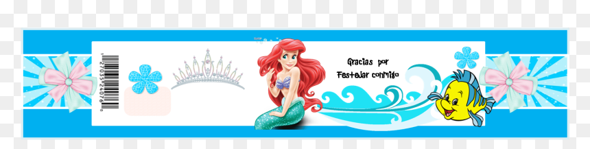 Imprimible Ariel Gratis 1 Imprimible Ariel Gratis2 - Mermaid, HD Png Download - sirenita ariel png