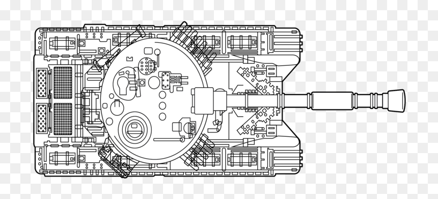 Complete Body Injected Black - Technical Drawing, HD Png Download - laser bolt png