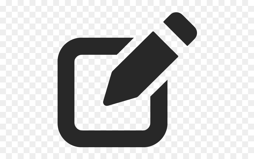 Sign, HD Png Download - write icon png