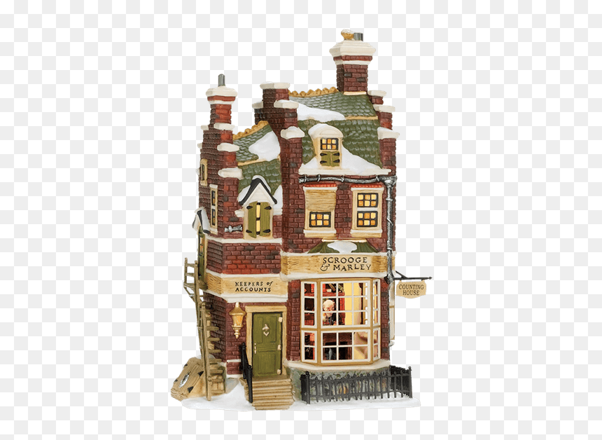 Department 56 A Christmas Carol, HD Png Download - scrooge png