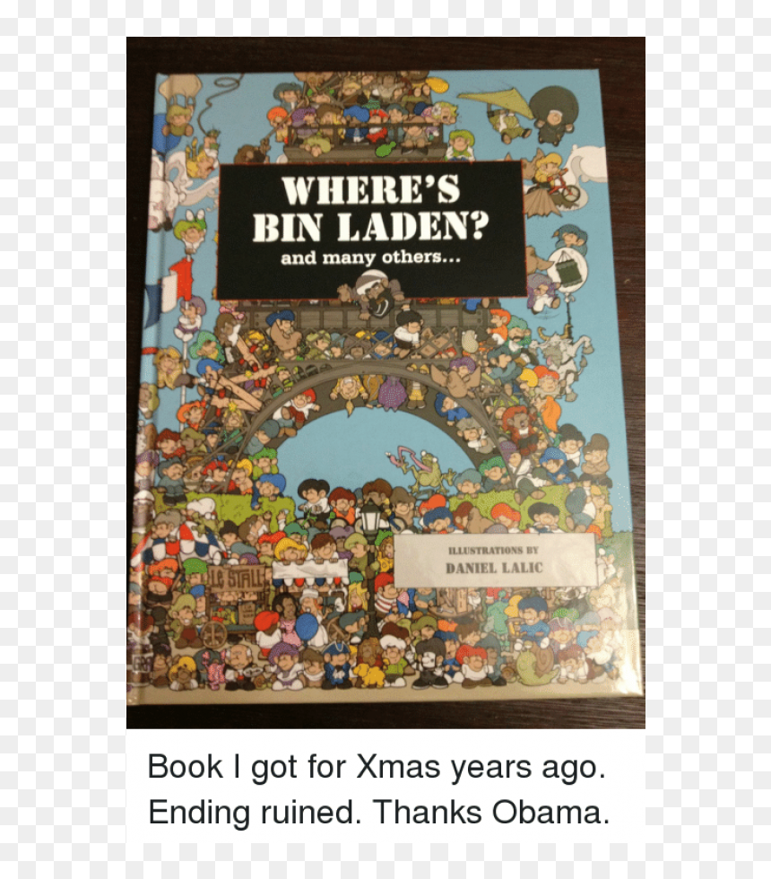 Wheres Bin Laden Book, HD Png Download - bin laden png