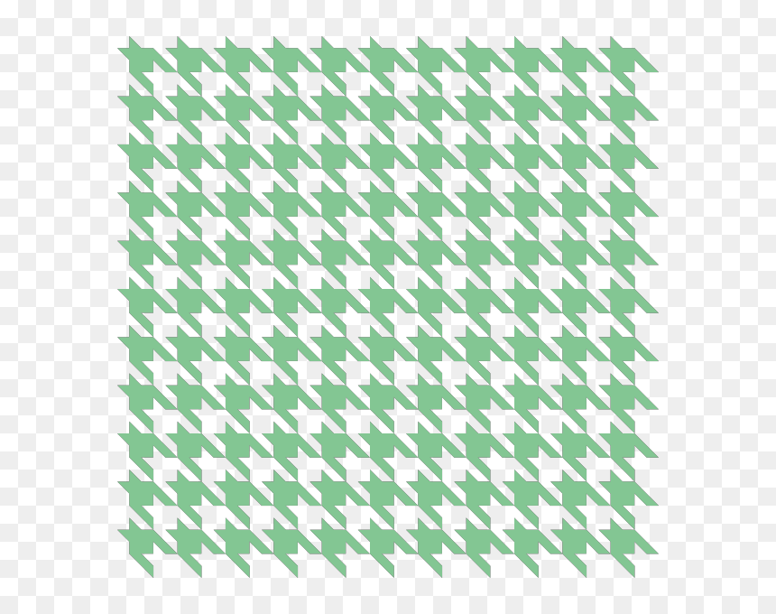 Houndstooth Check Green2 - Houndstooth, HD Png Download - check vector png