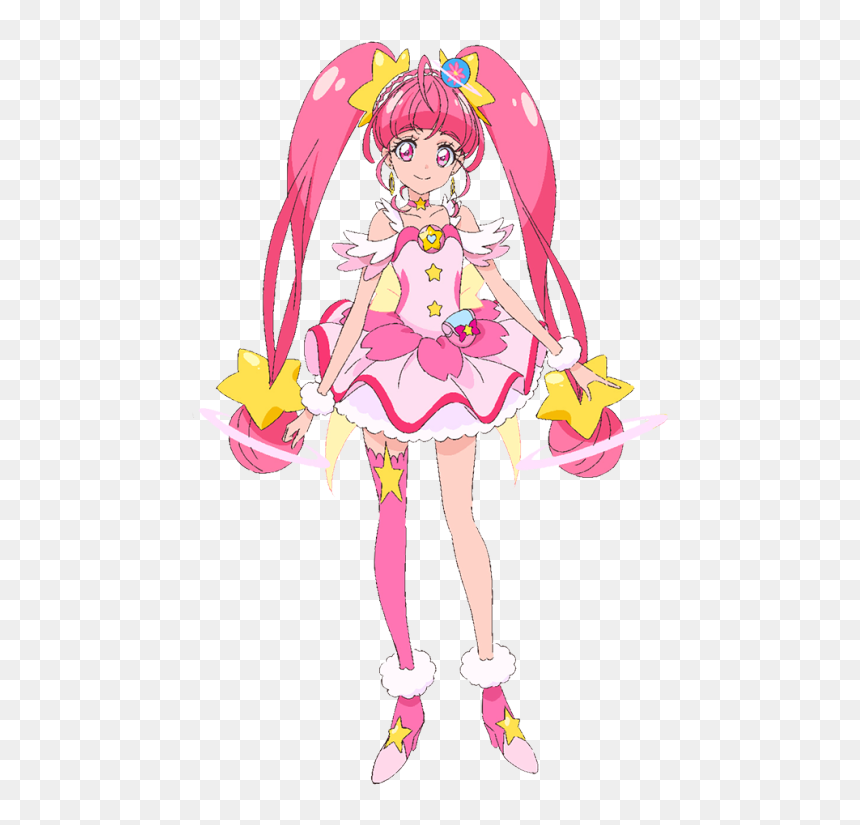 Image - Cure Star Star Twinkle Precure, HD Png Download - pink wig png