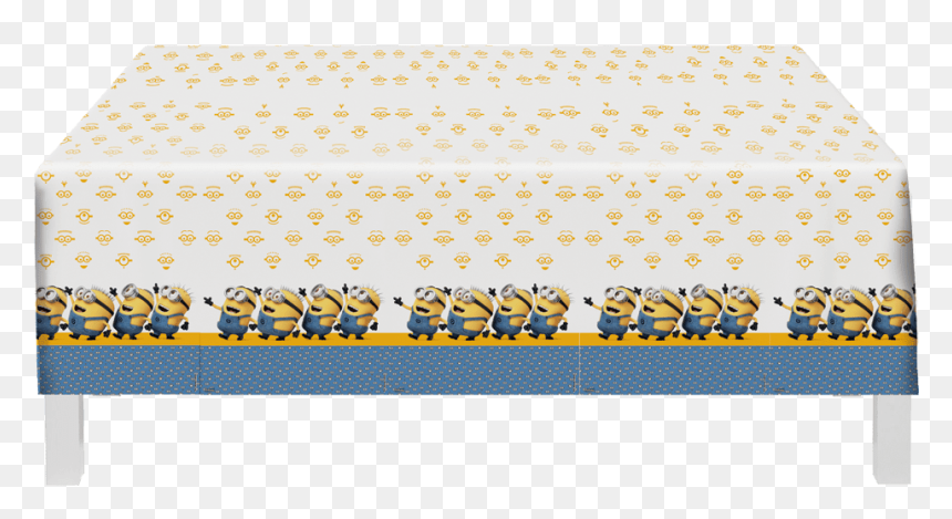 Toalha De Mesa Minions, HD Png Download - minions aniversario png
