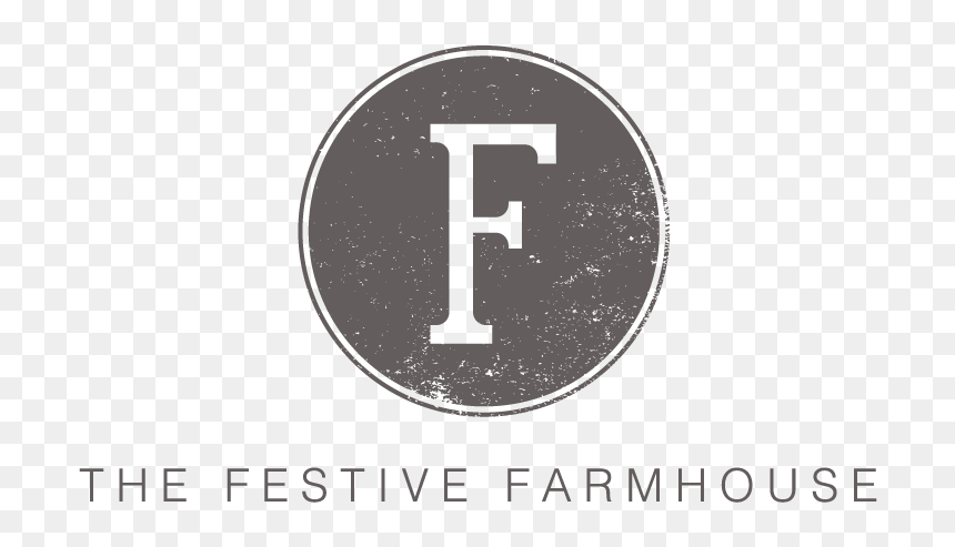 Festivefarmhouselogo Bcard Grey V1 - Emblem, HD Png Download - minions aniversario png