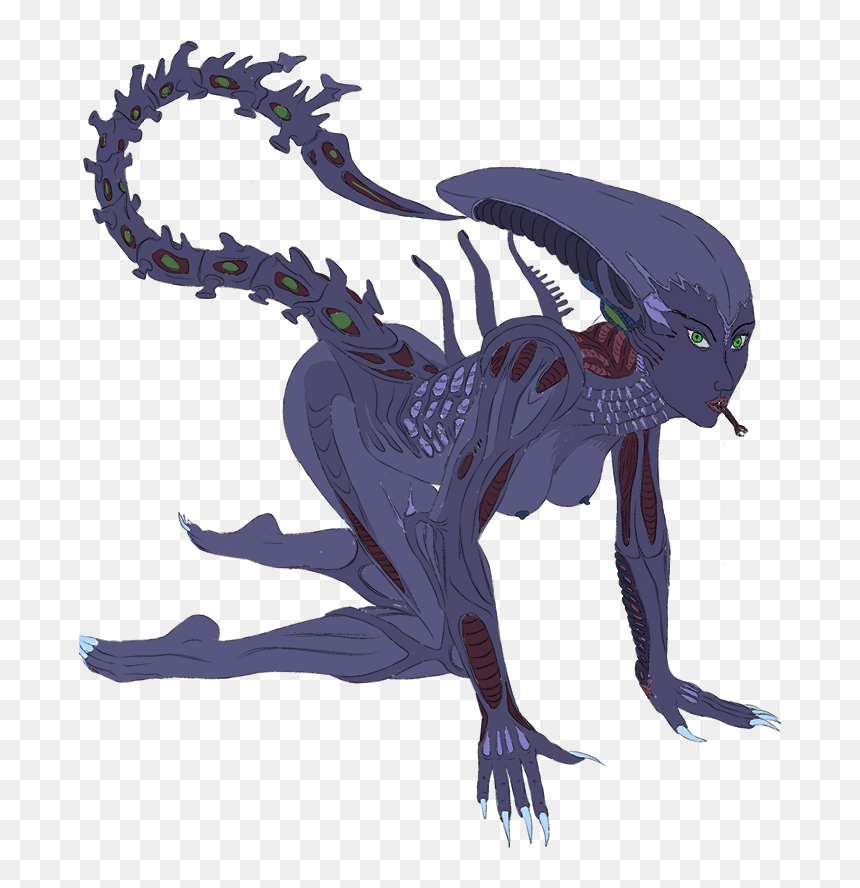 Alien Xenomorph Hybrid Thing - Hybrid Xenomorph, HD Png Download - alien xenomorph png