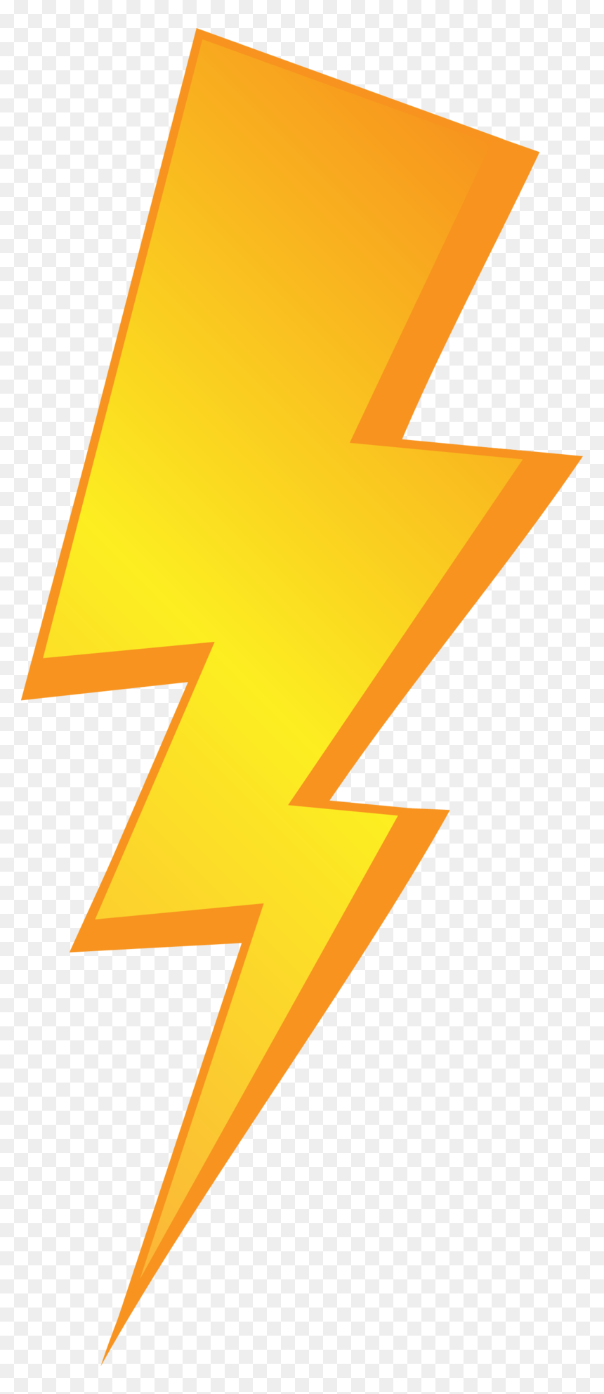 Orange, HD Png Download - lightning effects png