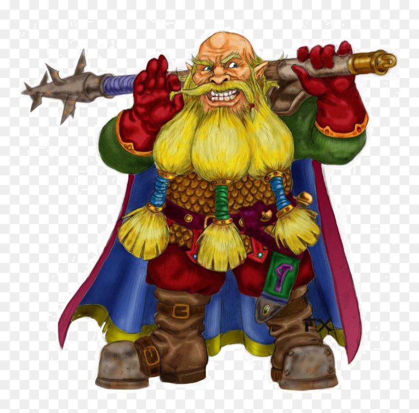 Fantasy Dwarf Magic Clipart, HD Png Download - viking beard png