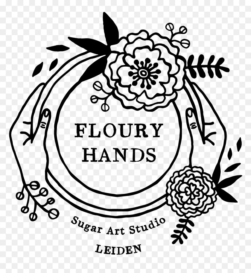 Floury Hands - Rose, HD Png Download - paper flowers png