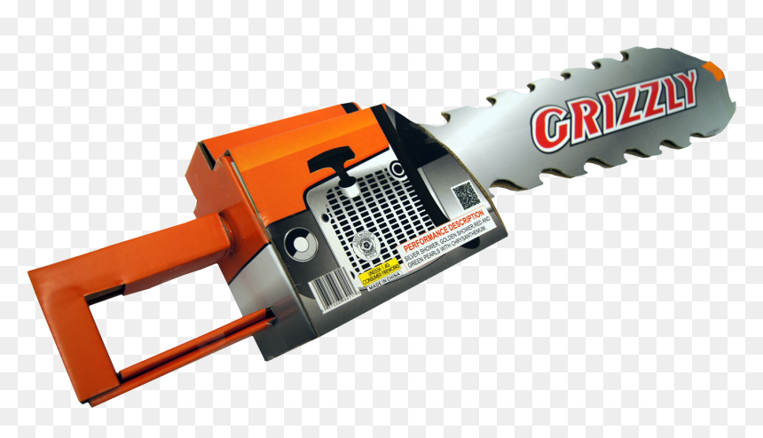 Image Of Grizzly Chainsaw - Blade, HD Png Download - chain saw png