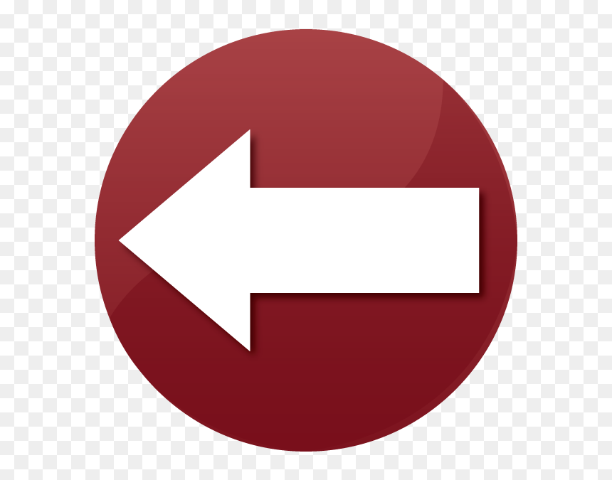 Circle, HD Png Download - back button icon png