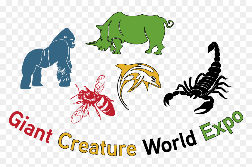 Giant Creature World - Animal Figure, HD Png Download - giant monster png