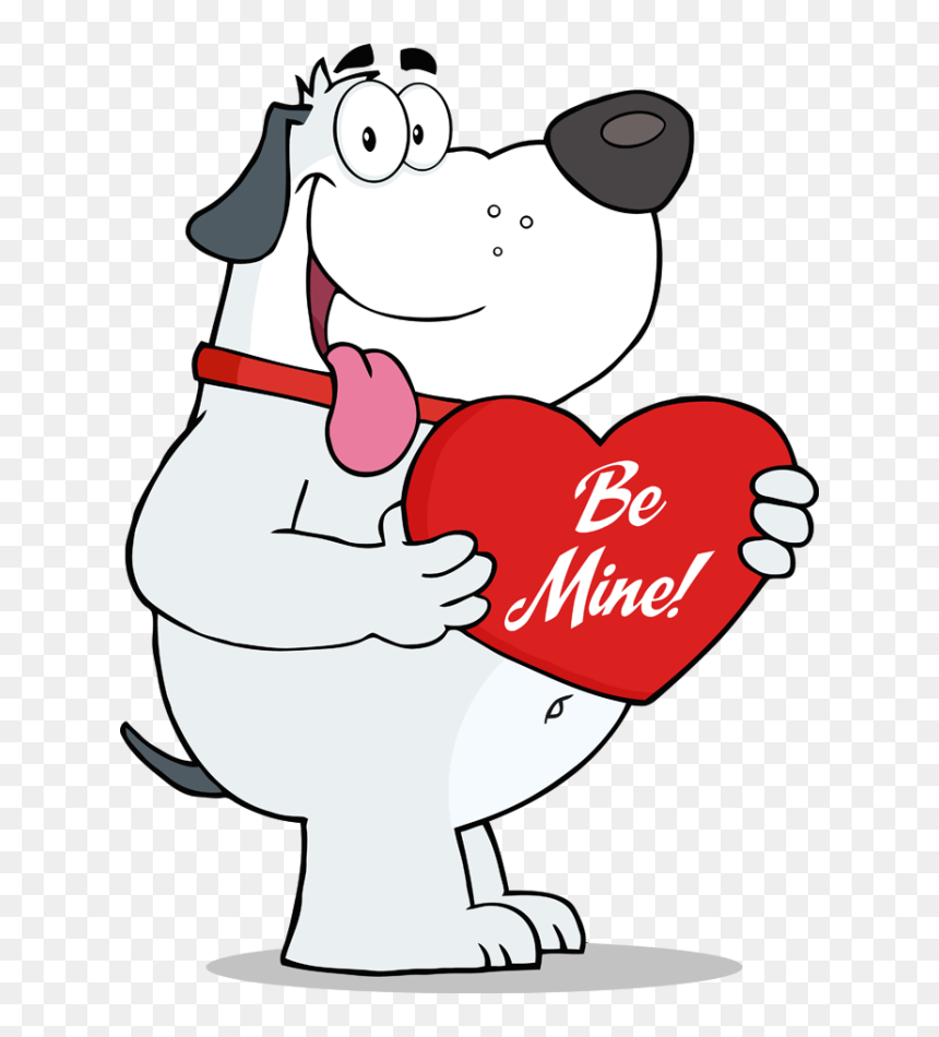 Transparent Valentines Clipart - Valentines Day Dog Clipart, HD Png Download - valentines clipart png